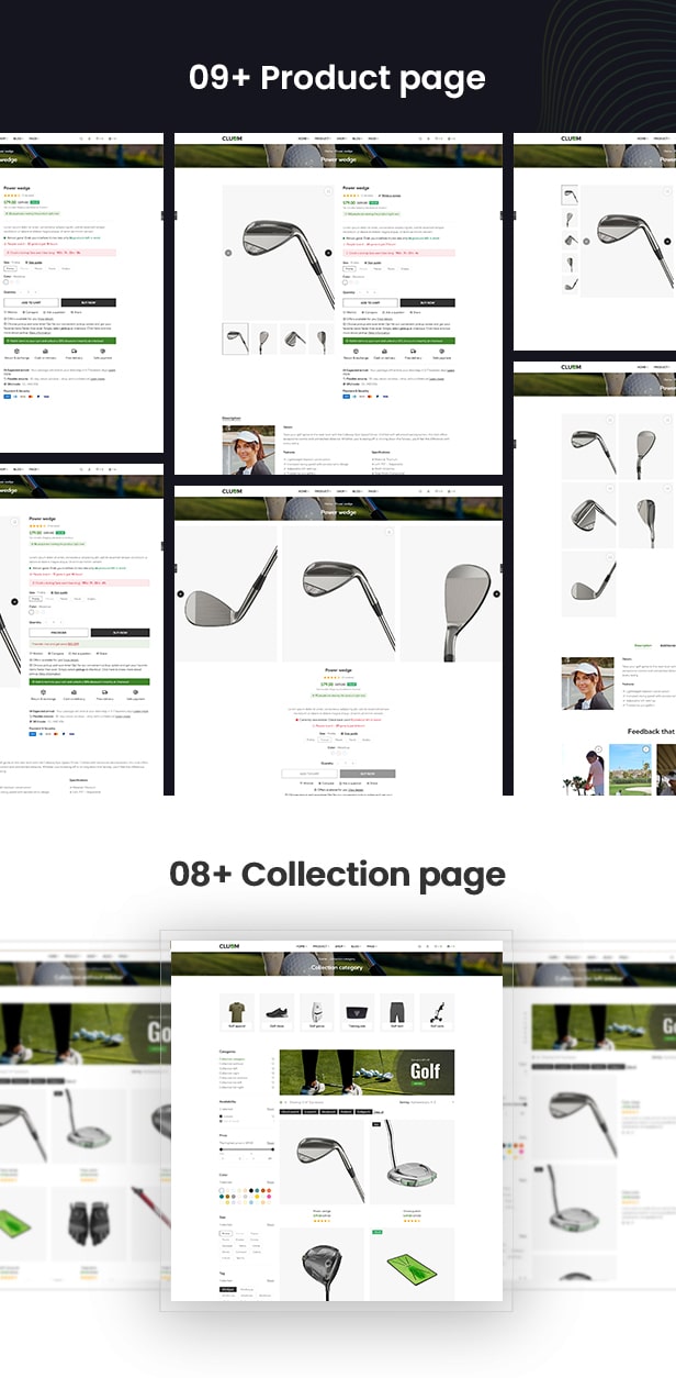 Cluum - Single Product Multipurpose Bootstrap 5 HTML eCommerce Template - 5