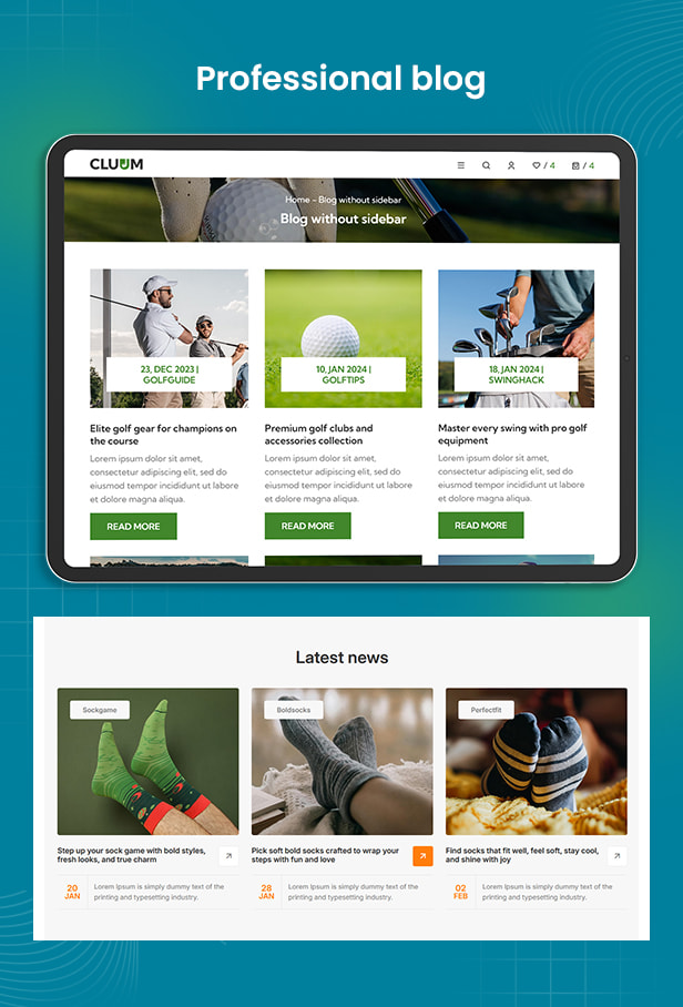 Cluum - Single Product Multipurpose Bootstrap 5 HTML eCommerce Template - 6