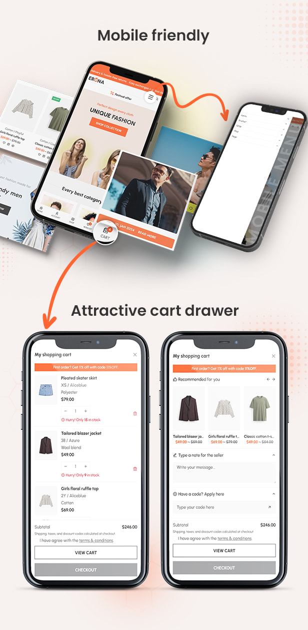 Erona - Modern Fashion Bootstrap 5 HTML eCommerce Template - 3