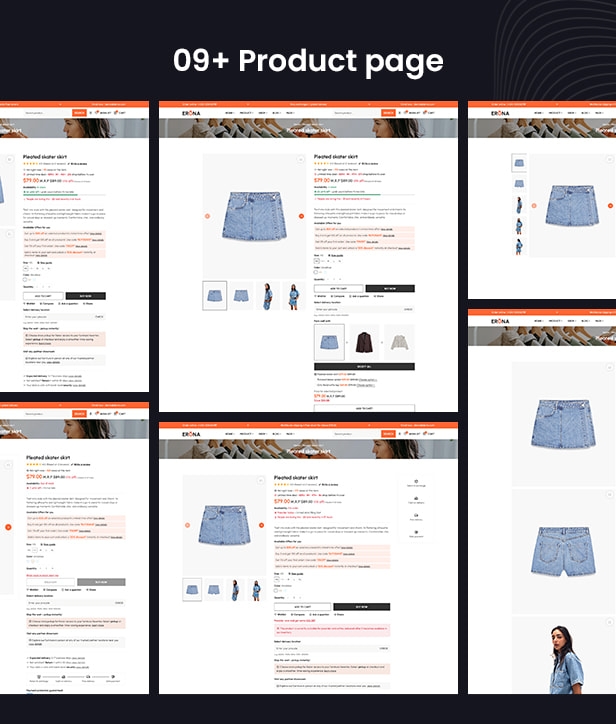 Erona - Modern Fashion Bootstrap 5 HTML eCommerce Template - 5