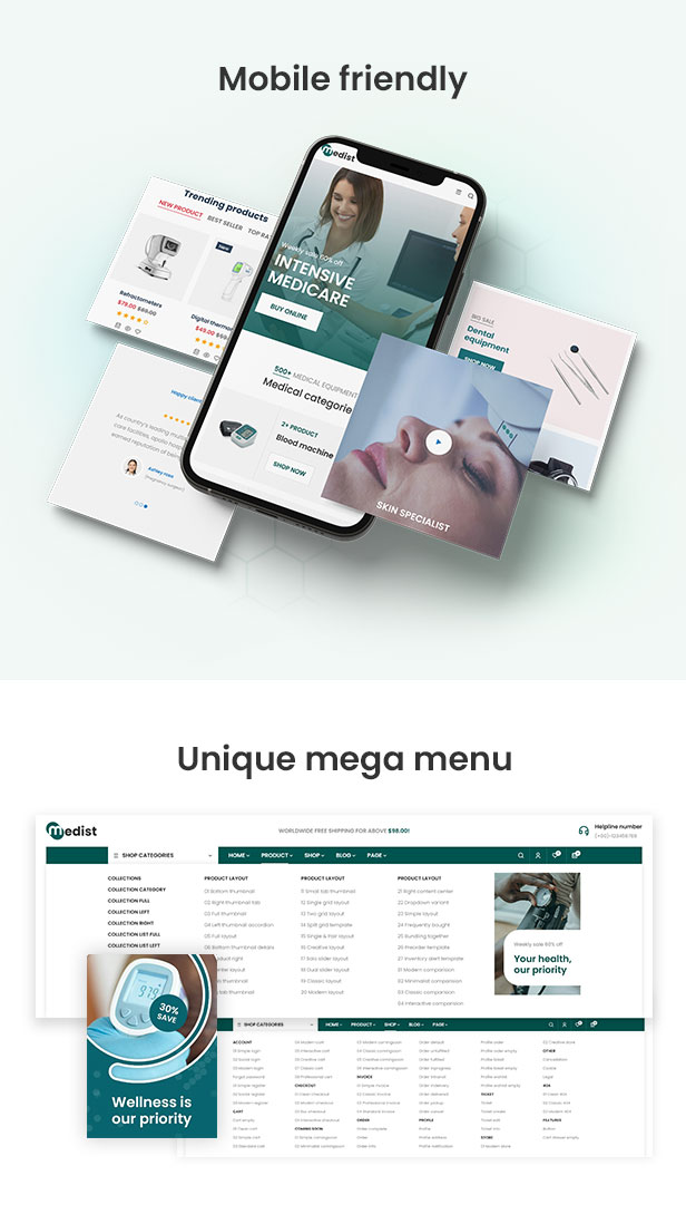 Medist - Medical Equipment eCommerce Bootstrap HTML5 Template - 3