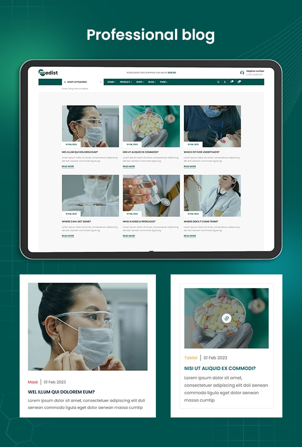 Medist - Medical Equipment eCommerce Bootstrap HTML5 Template - 5