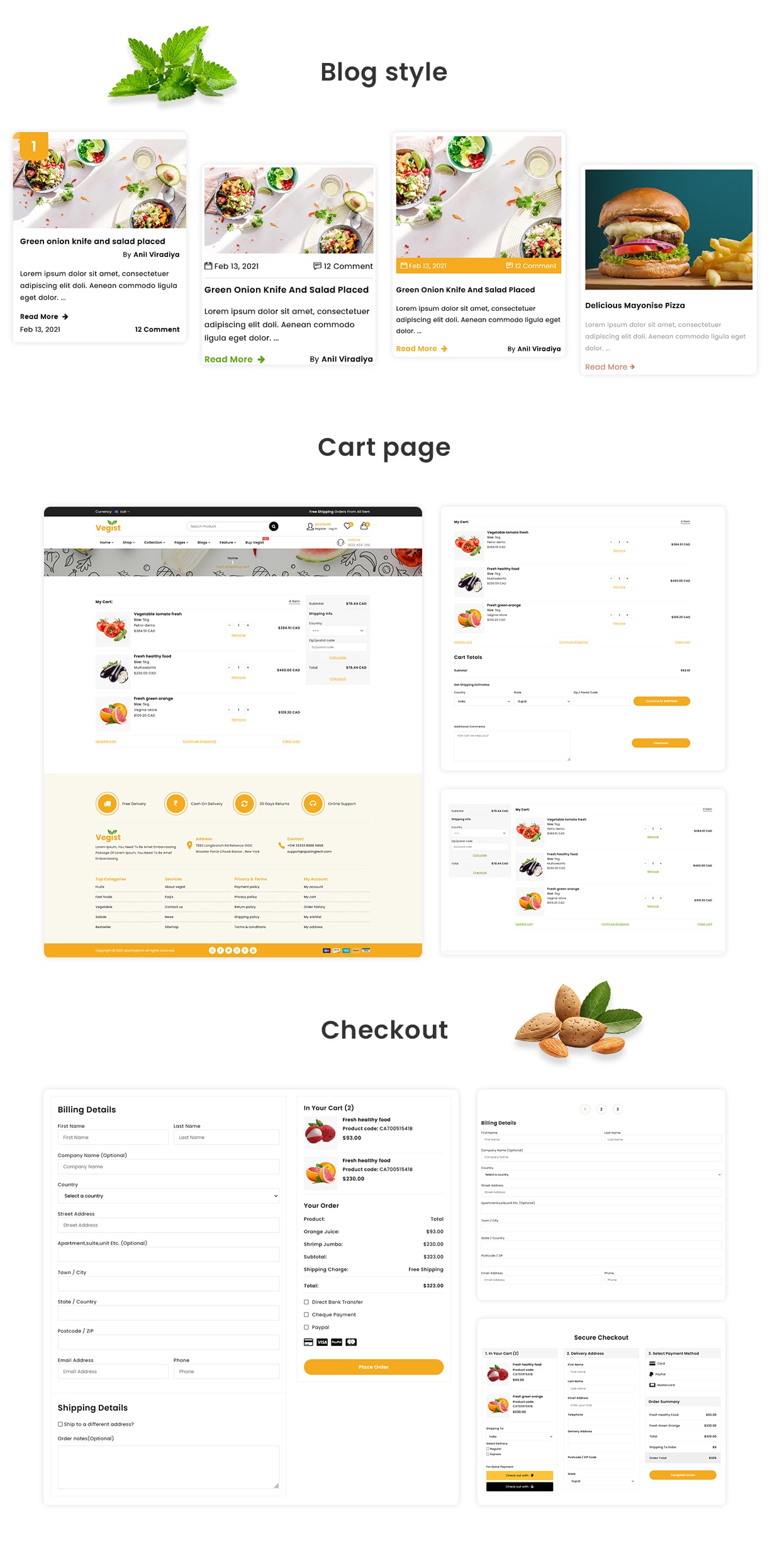 Vegist - Multipurpose eCommerce HTML Template - 3