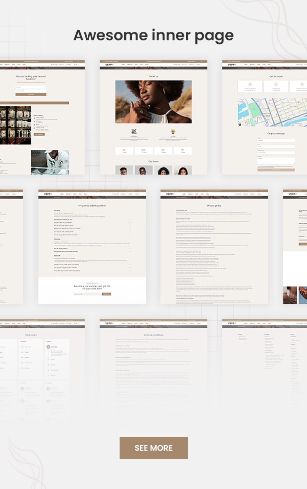Veppo - Modern Jewelry Bootstrap eCommerce HTML5 Template - 6