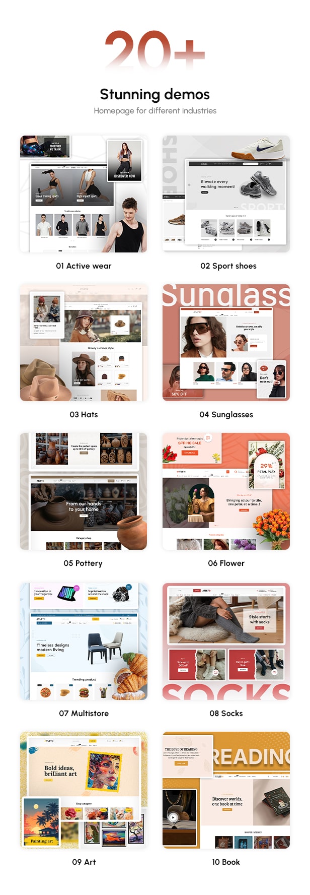 Atleto – Responsive Multipurpose eCommerce Shopify Theme - 3