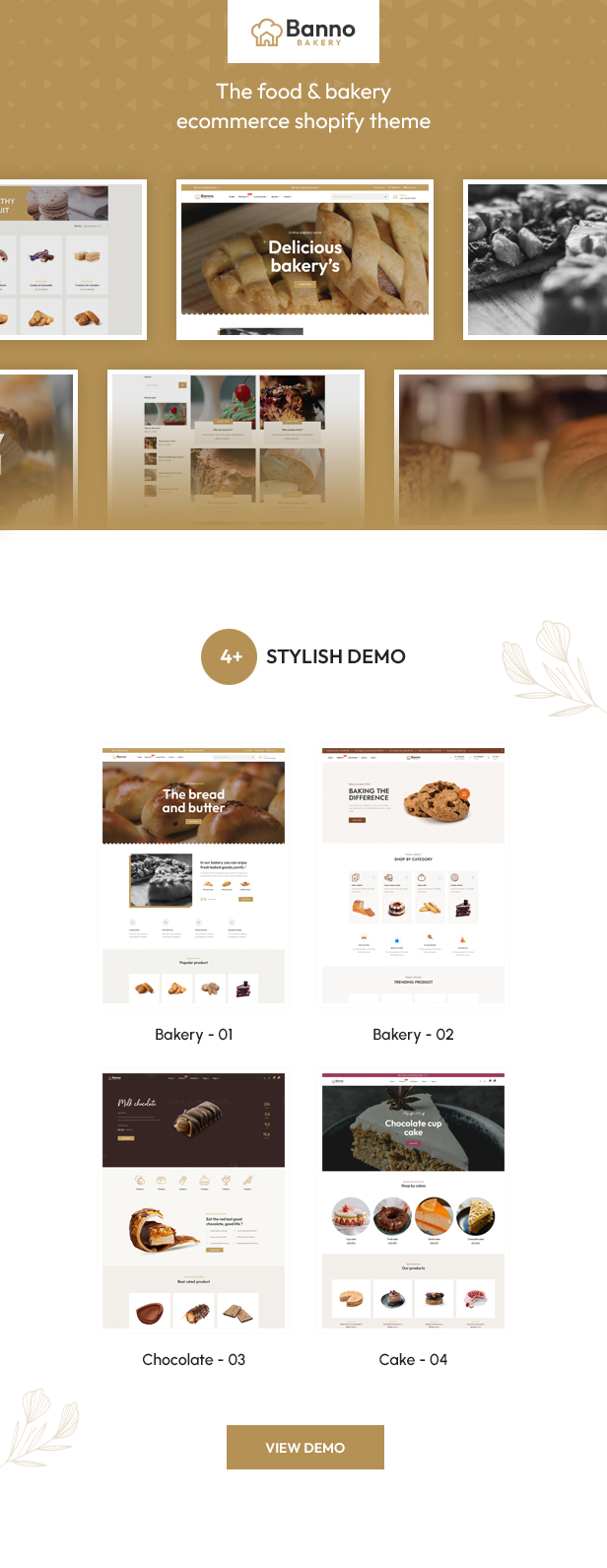 Banno - The Food & Bakery eCommerce Shopify Theme - 1