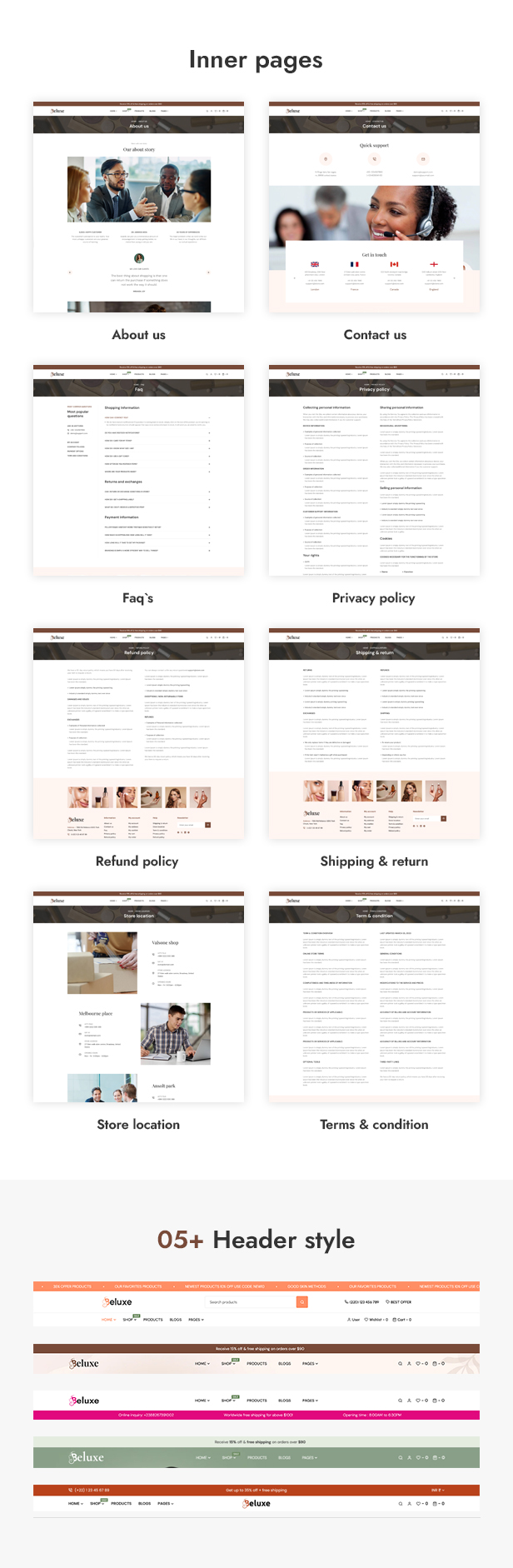 Beluxe - The Beauty, Cosmetics & Skincare Shopify 2.0 Theme