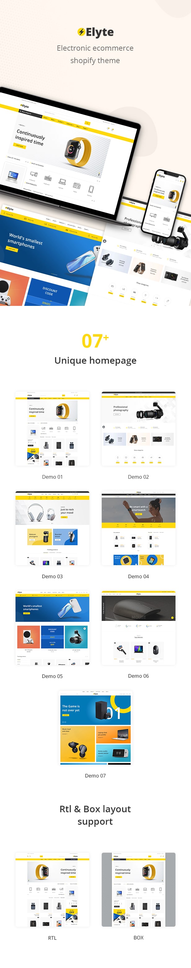 Electrolyte - Electronics & Gadgets Ecommerce Shopify Theme - 4