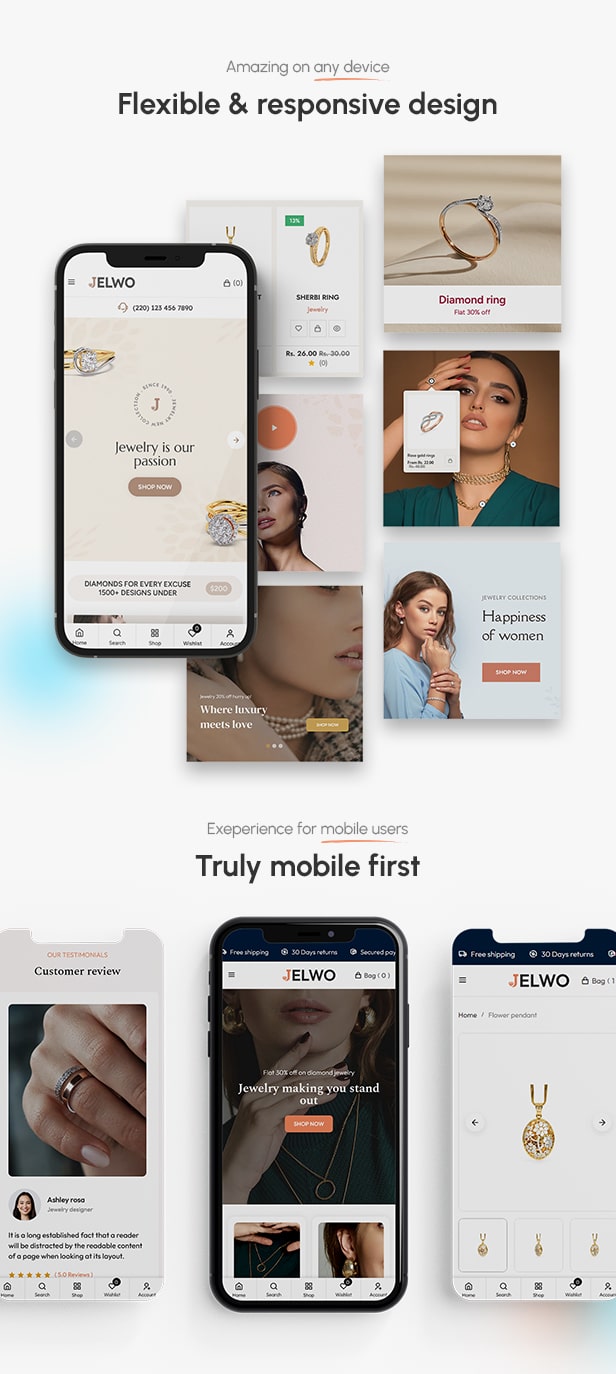 Jelwo - The Jewelry & Fashion eCommerce Shopify Theme - 5