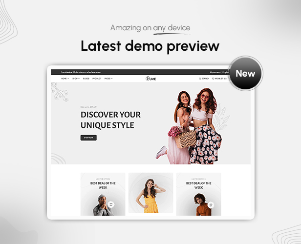 Lume – The Minimal Fashion & Clothing Shopify Theme - 1
