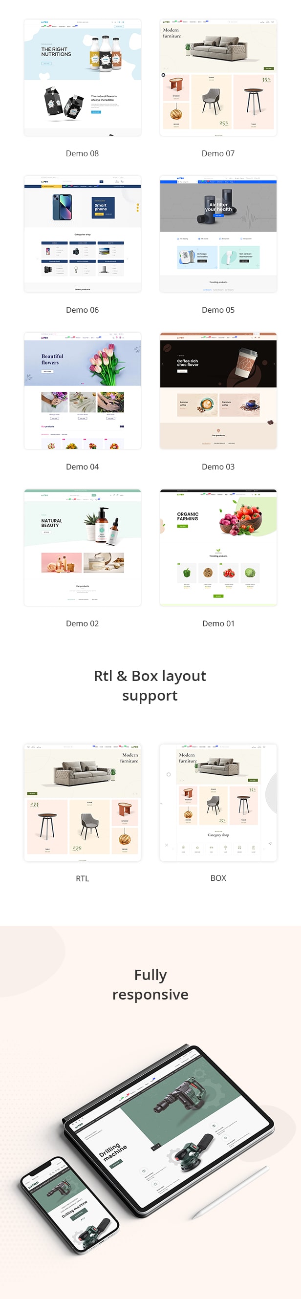 Mitho - Multipurpose ecommerce shopify theme - 2