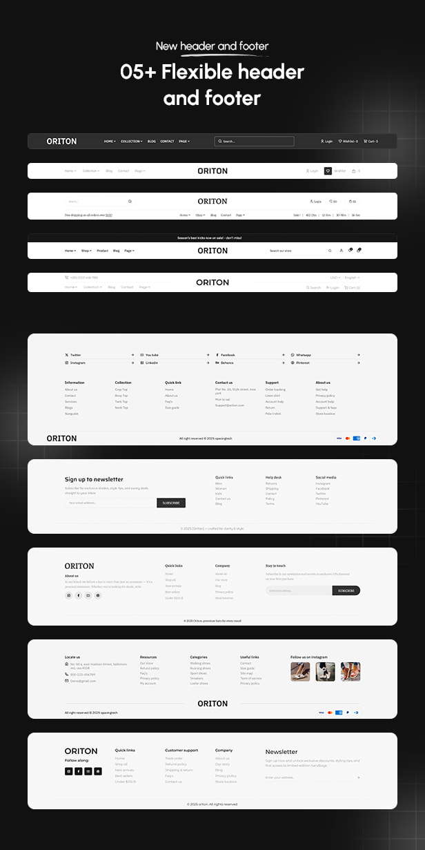 Oriton – Creative Fashion & Lifestyle eCommerce Shopify Theme - 3