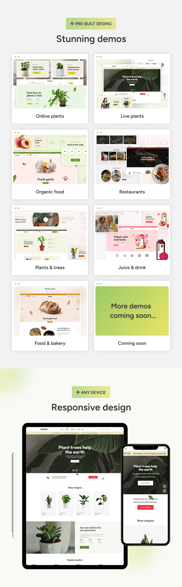 Panno - The Plants & Organic Food eCommerce Shopify Theme