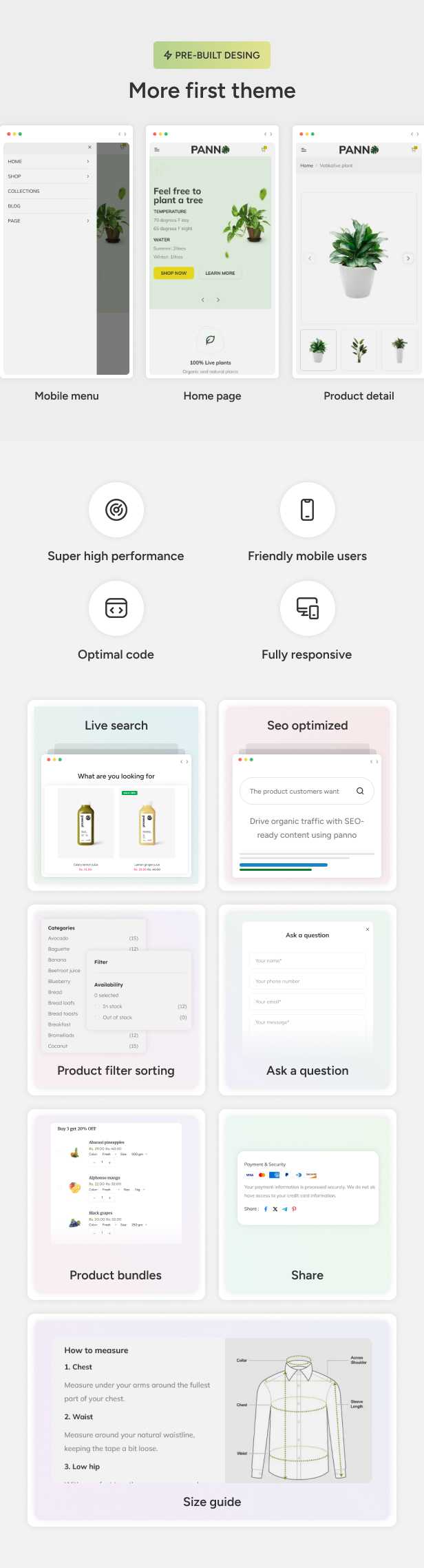 Panno - The Plants & Organic Food eCommerce Shopify Theme