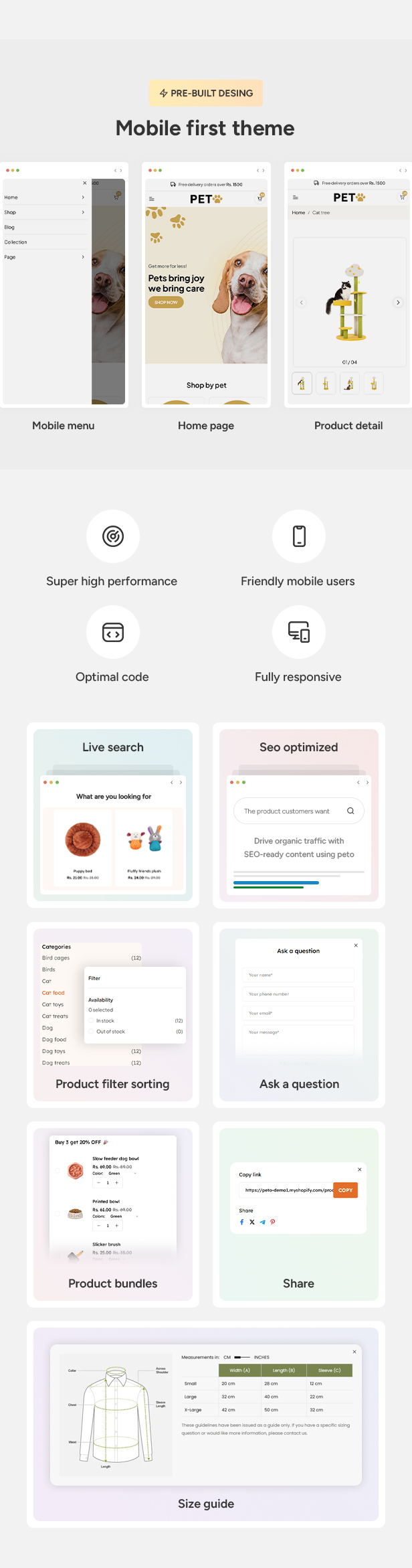 Peto - The Pet Shop & Pet Care Accessories Shopify 2.0 Theme