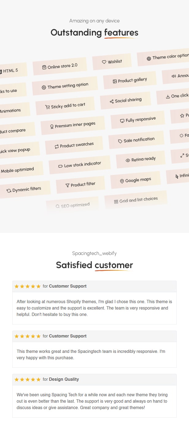 Tiano - Unique Multipurpose eCommerce Shopify Theme