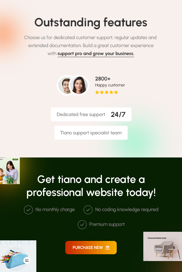 Tiano - Unique Multipurpose eCommerce Shopify Theme
