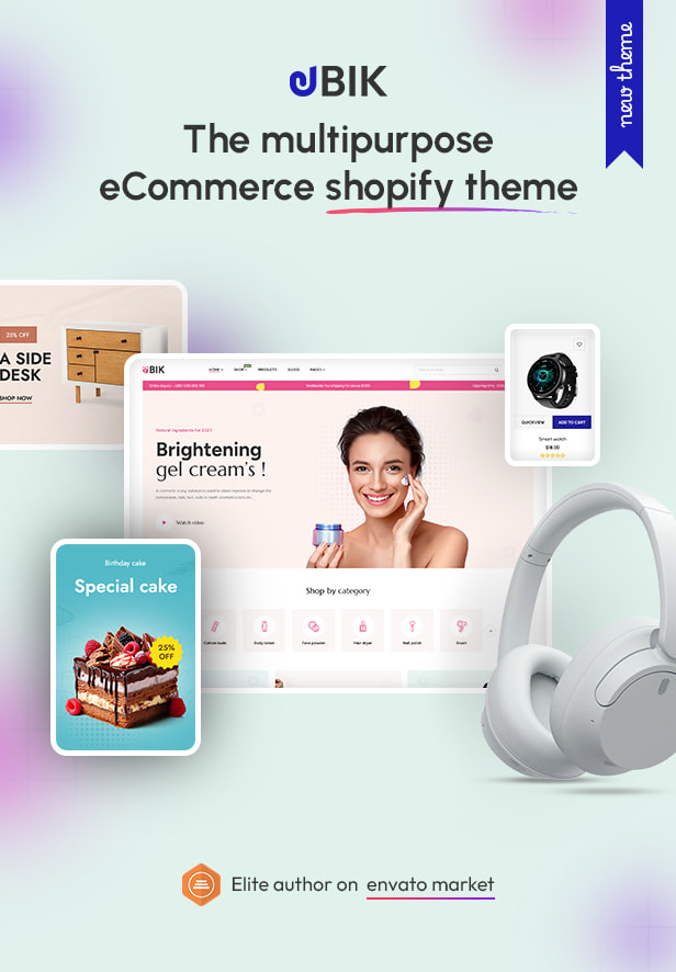 Ubik - The Multipurpose eCommerce Shopify Theme - 2