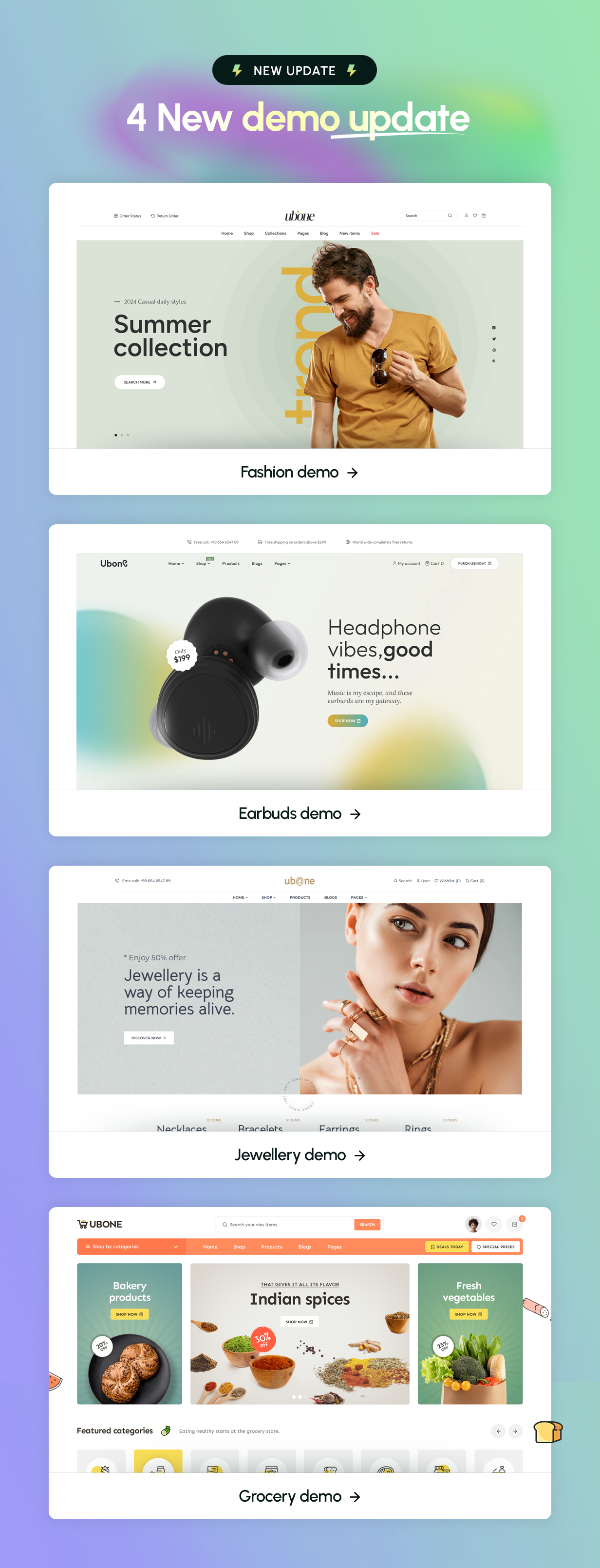 Ubone - The Multipurpose eCommerce Shopify Theme - 3