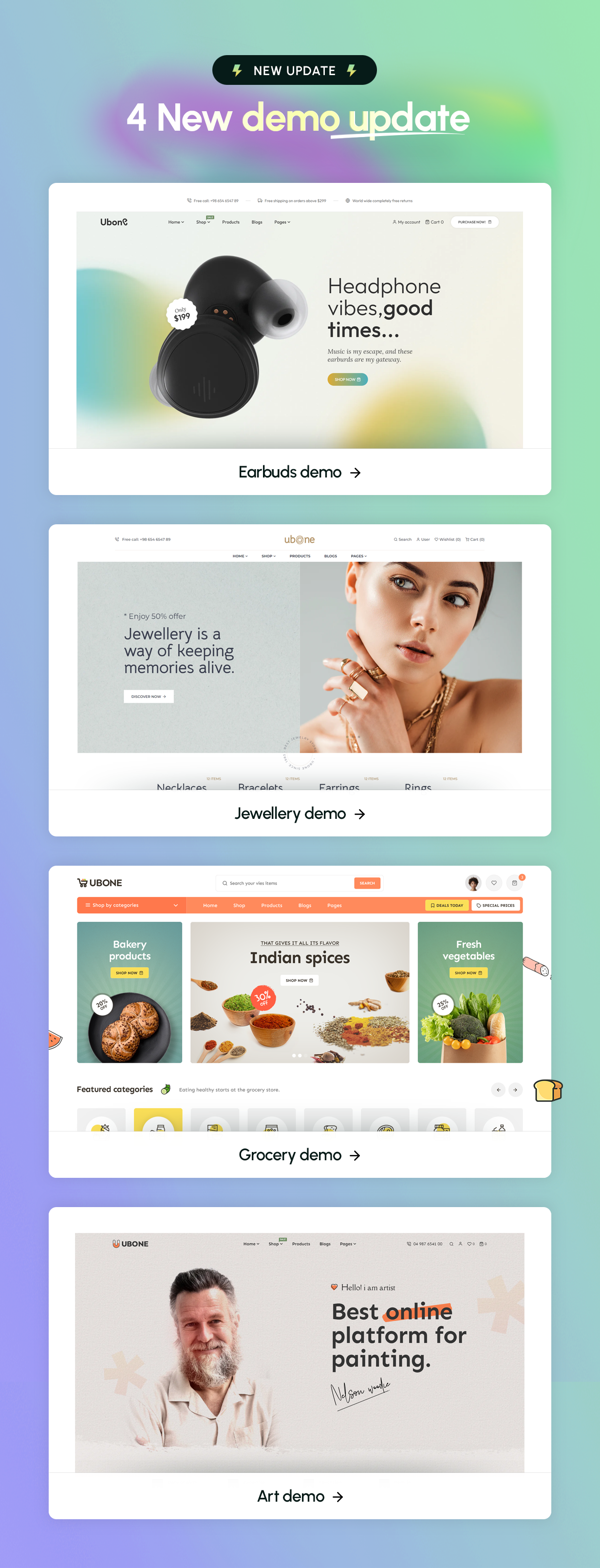 Ubone - The Multipurpose eCommerce Shopify Theme - 3