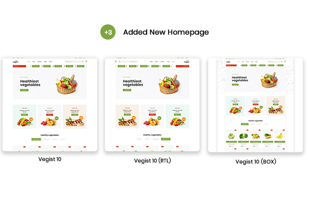 Vegist - The  Vegetables, Supermarket & Organic Food eCommerce Shopify Theme - 2