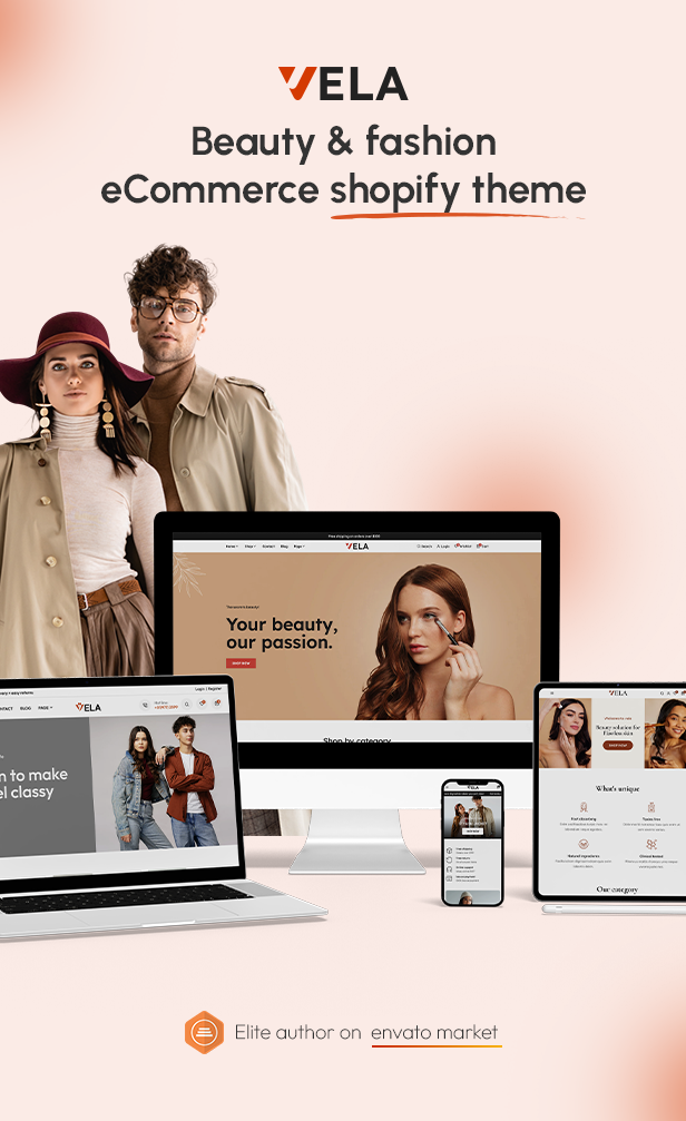 Vela – Multipurpose Fashion, Beauty & Cosmetic Shopify Theme