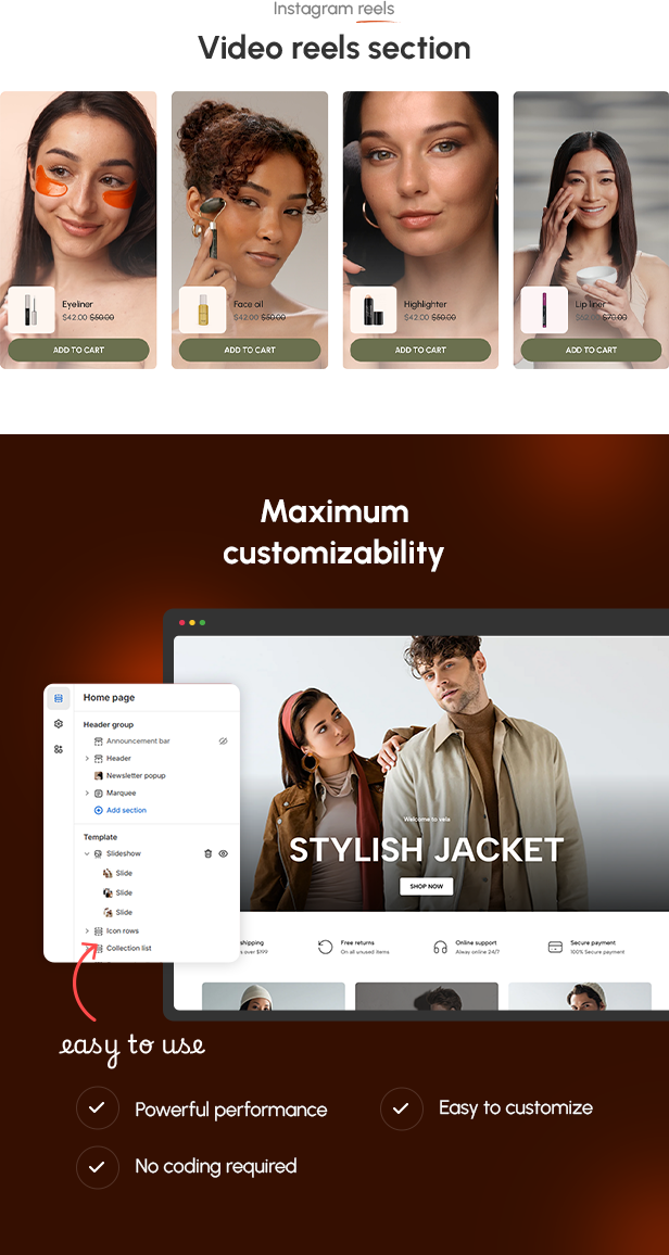 Vela – Multipurpose Fashion, Beauty & Cosmetic Shopify Theme