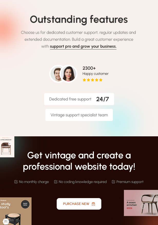 Vintage - The Furniture Store eCommerce Shopify 2.0 Theme - 6